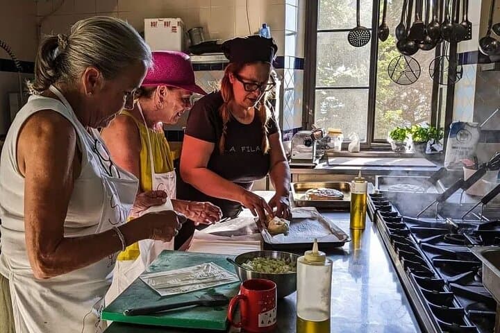 Cooking Class in a Professional Restaurant Kitchen