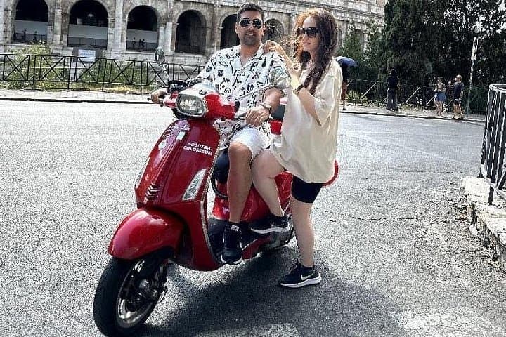 Rome Vespa Primavera 125 cc Rental - 72 Hours Rental