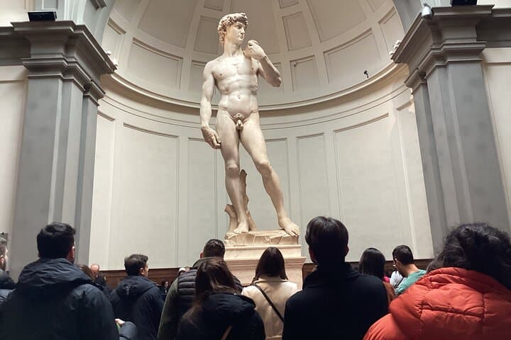 Michelangelo's David at the Accademia Gallery