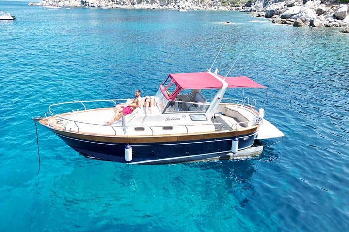 Private Boat Excursion with Lunch or Aperitif to the Calette di Scarlino