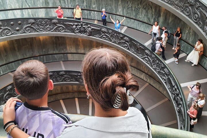 Above the Spiral Staircase