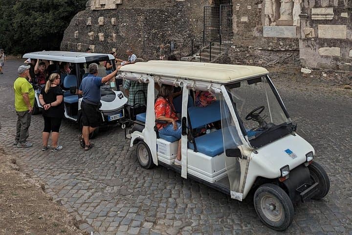 Rome: Appian Way & Catacombs Golf Cart Tour - Shared|Small groups