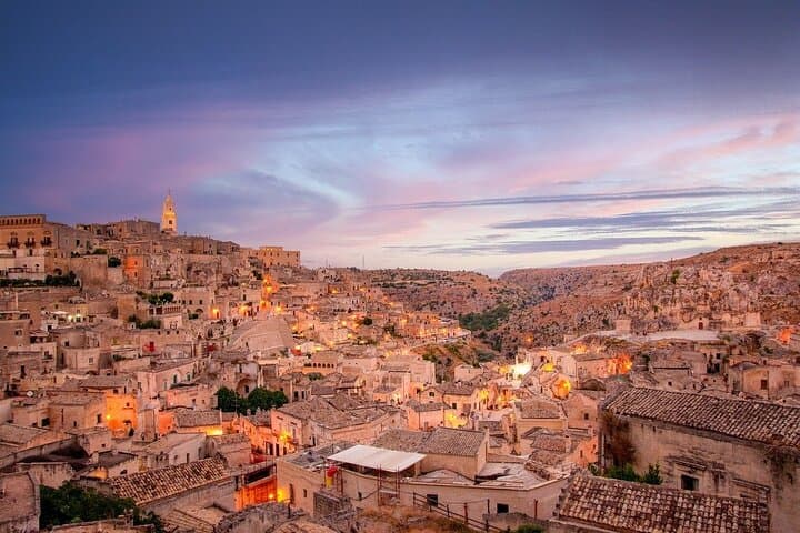 Private day trip from Naples to Matera