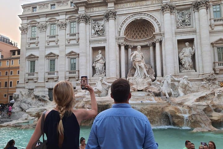 Trevi Fountain in Depth & Aqueduct Undergrounds Rome Private Tour