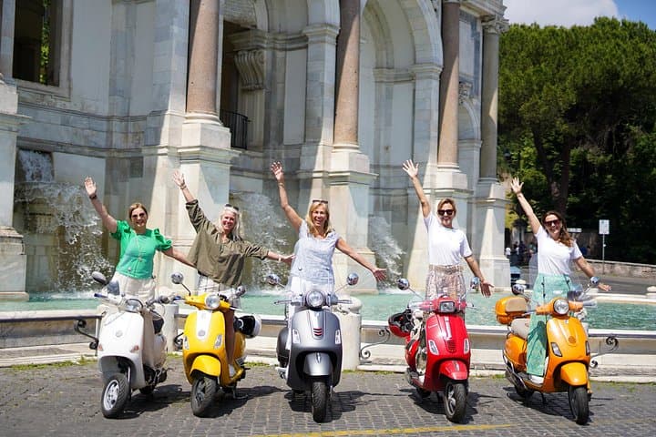 Vespa scooter Journey with Professional Photography
