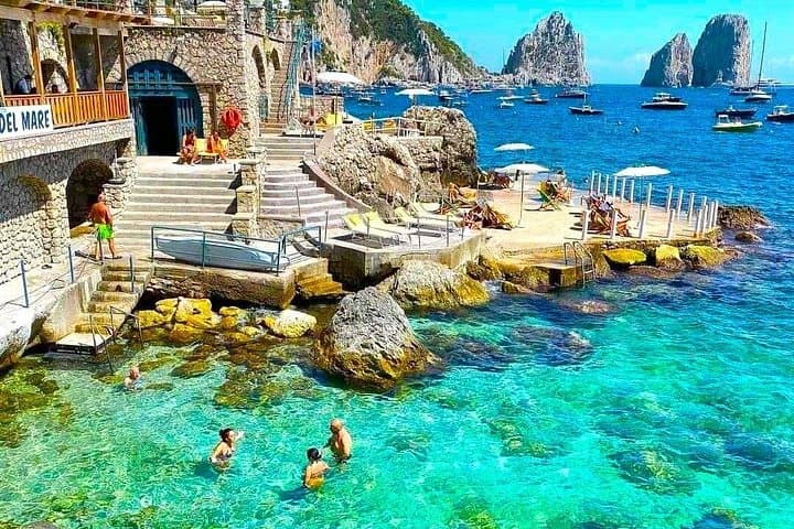 Capri Private Boat Tour from Positano or Praiano