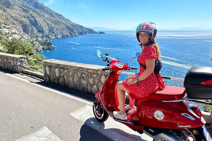 Authentic Vespa Tour of Amalfi Coast Positano and Ravello visit