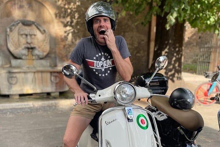Vespa tours: Where happiness meets adventure.