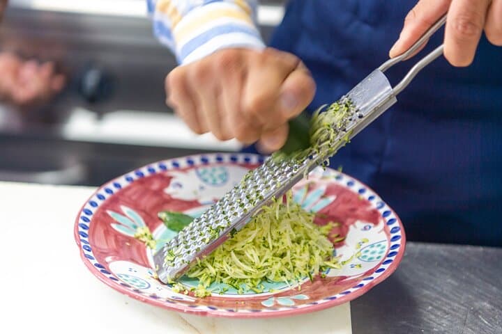preparation of the toppings