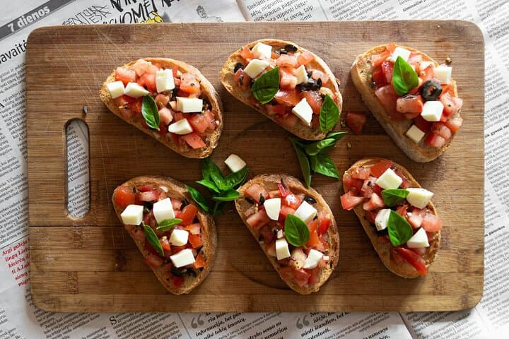 Prepare some delicious Italian Bruschettas