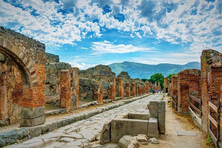 From Naples: Half-Day Tour of the Ruins of Pompeii and Vesuvius