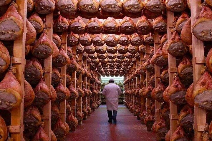 Behind the Scenes at Prosciutto di Parma Producer: Tour & Tasting