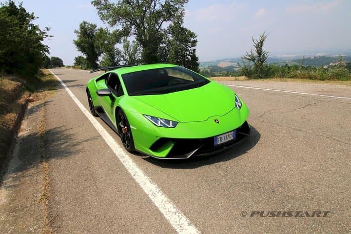 PUSHSTART LAMBORGHINI HURACAN PERFORMANTE-Test Drive Maranello