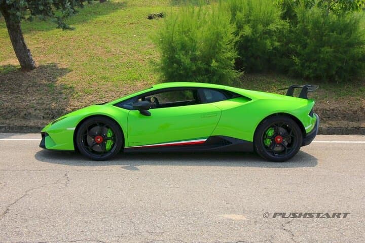 PUSHSTART LAMBORGHINI HURACAN PERFORMANTE-Test Drive Maranello