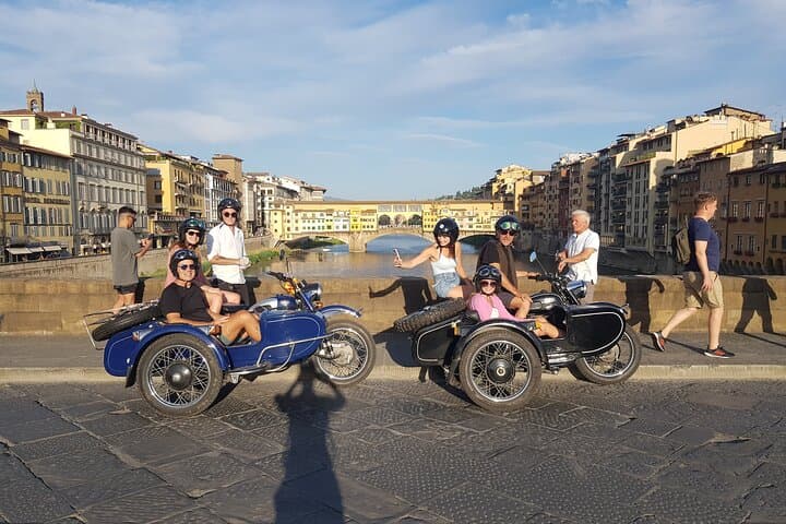 Vintage Sidecar Motorcycle Tour of Florence - The Highlights of the City