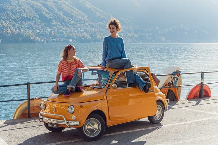 Lake Como Classic Fiat 500 Rental Experience 4h