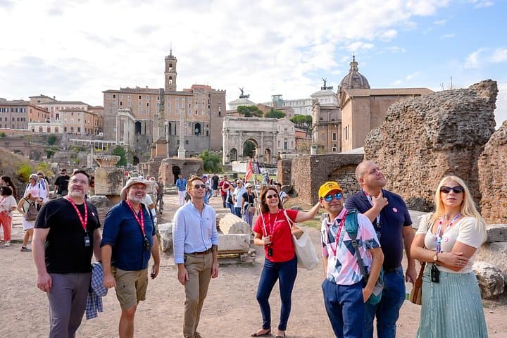 Roman Forum - Walk the streets of the political, economic and religious center of Ancient Rome on your Colosseum Arena Floor Tour