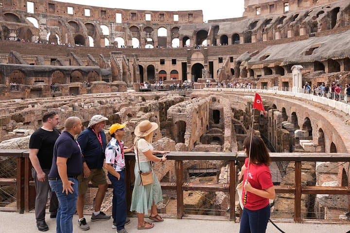 A unique perspective of the Colosseum - Feel the adrenaline rush of what a gladiator would have felt back in the day!
