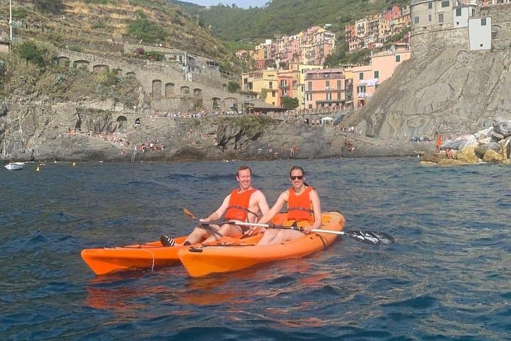 Cinque Terre Kayak Adventure from Riomaggiore