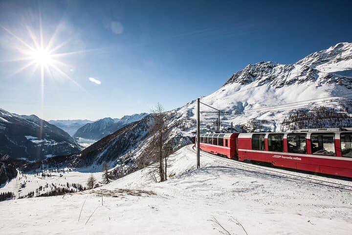 From Como: Day trip to St. Moritz & Panoramic Bernina Express