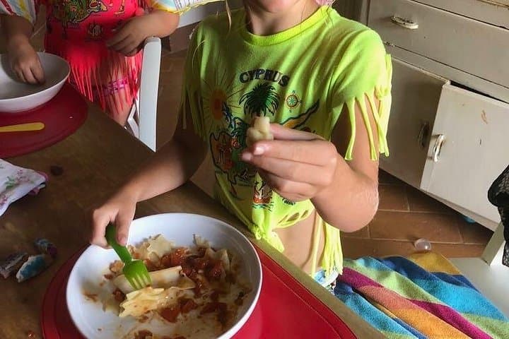 Family cooking class