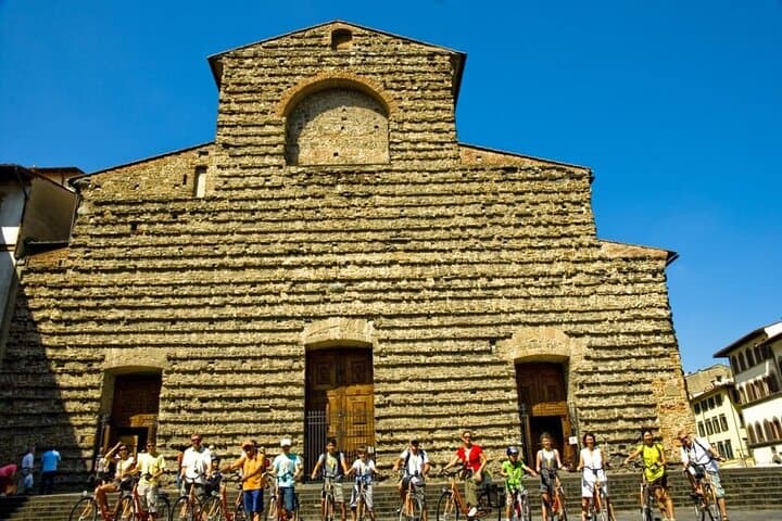 Florence Audio Guided Bike Tour with Live Guide
