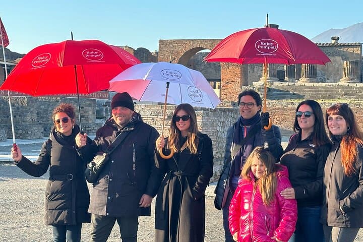 Small Group Guided Pompeii Tour from Positano