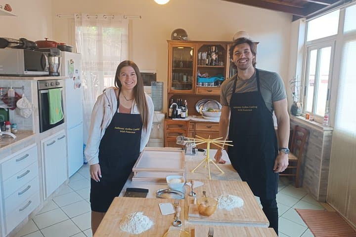 Sicily Cannoli and Almond Biscuits Cooking Class