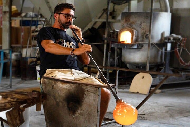 Glass Blowing Show Visit Murano Glass Factory and Showroom OMG