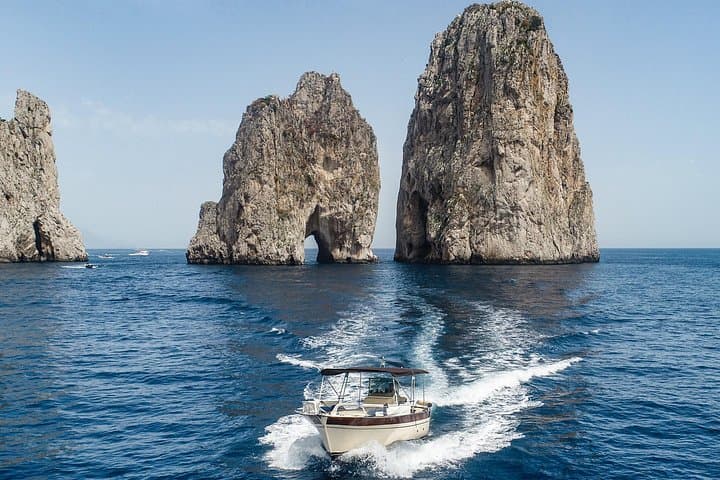 Private boat tour: Sorrento to Capri & Blue Grotto