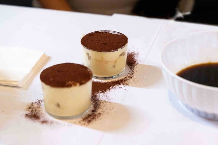 Delicious homemade Tiramisù dessert.