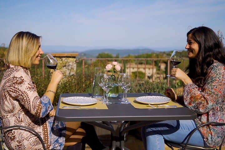 Sip on Chianti wine during a Tuscany day trip from Florence!