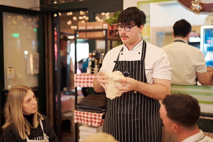 Pizza Cooking Class with Tiramisu and Drinks in Rome City Center