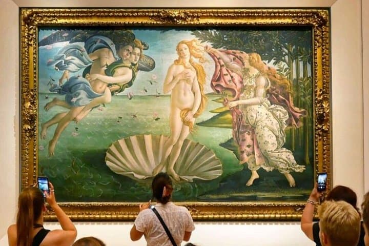 Uffizi Gallery Small Group Guided Tour with Guide
