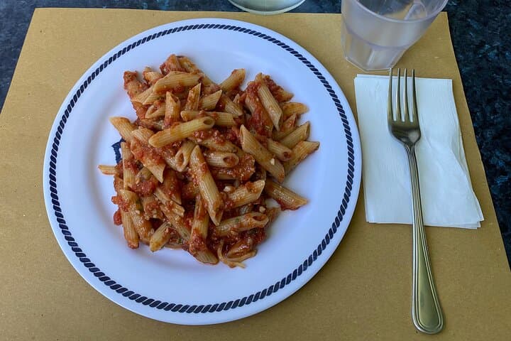 Lunch time on board