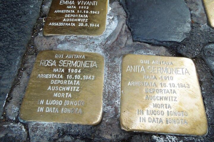 Exclusive Food and Wine Tour: Rome's Jewish Ghetto & Trastevere