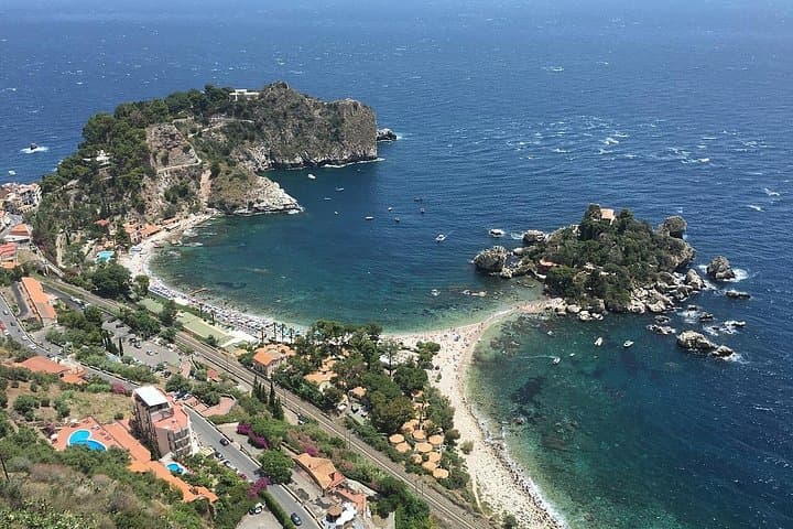 Isola Bella island, Taormina - Sicily, Italy.