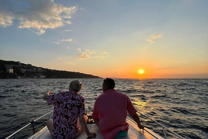 Private Sunset Boat Tour on the Sorrento or Positano Coast