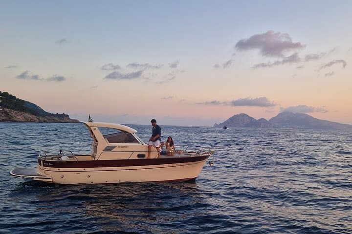 Private Sunset Boat Tour on the Sorrento or Positano Coast