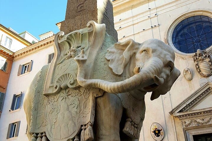 Elephant of Minerva; a masterpiece from the baroque age