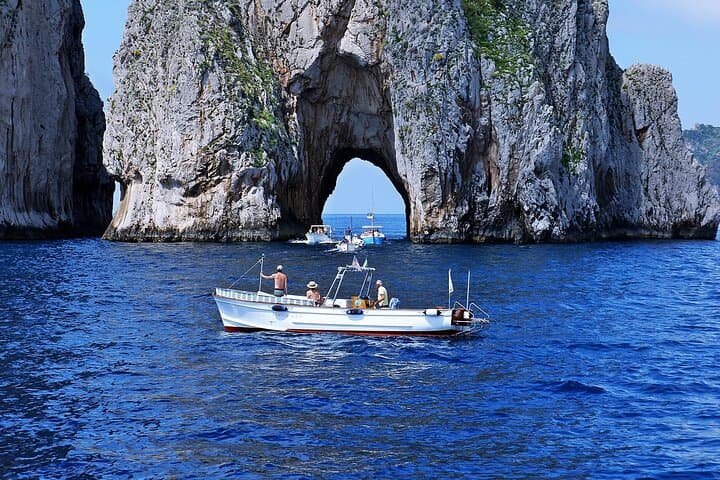 Capri, Anacapri and a Special Boat Experience Around The Island