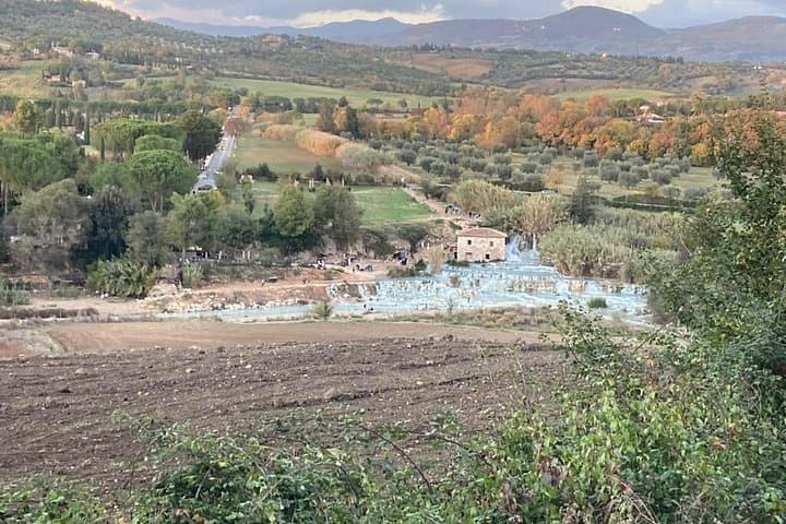 Private transport from Rome to Terme di Saturnia