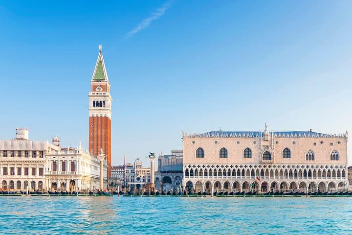 Ravenna Port to Venice with Deluxe Tour by Boat and Gondola