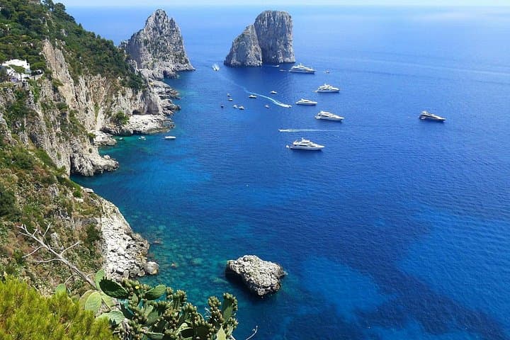 Capri, Anacapri & Blue Grotto: Small-Group Tour from Naples