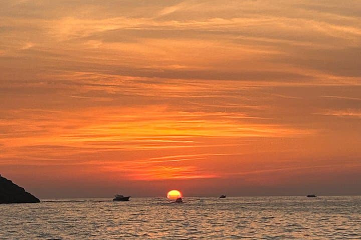 3-Hour Private Sunset Boat Tour in Sorrento