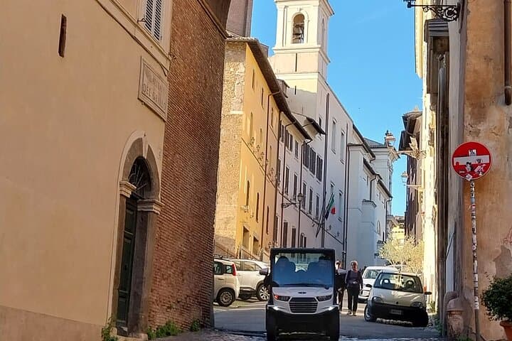 3 Hour Private Tour Wonders of Rome by Golf Car with Pick up