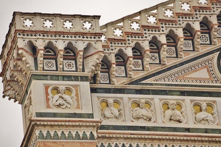Detail of the Duomo's façade