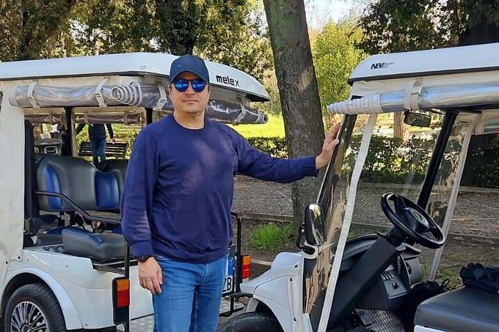 Exclusive ROME - Golf Cart City Tour with Italian Gelato