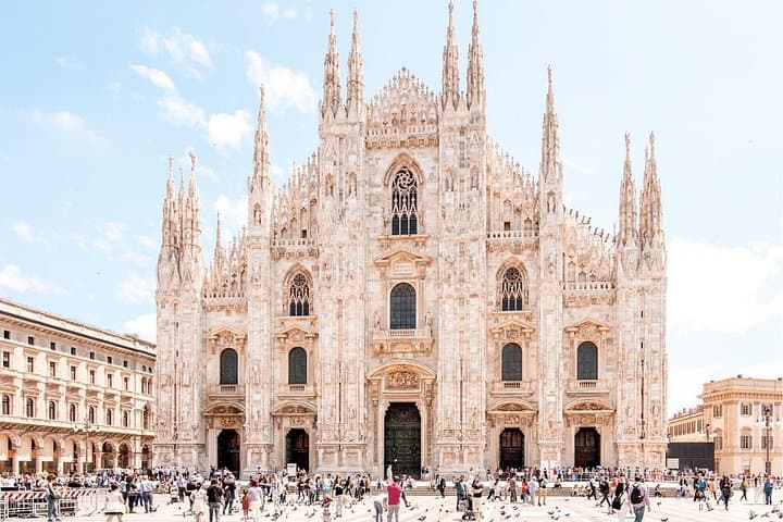 Reserve Entrance to Milan Cathedral, Duomo, Archeological Area