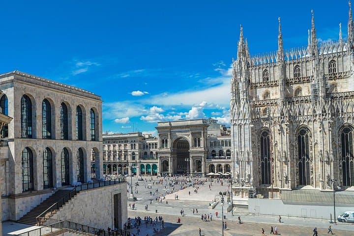 Reserve Entrance to Milan Cathedral, Duomo, Archeological Area